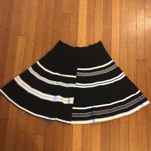 BCBGeneration cotton patterned skirt